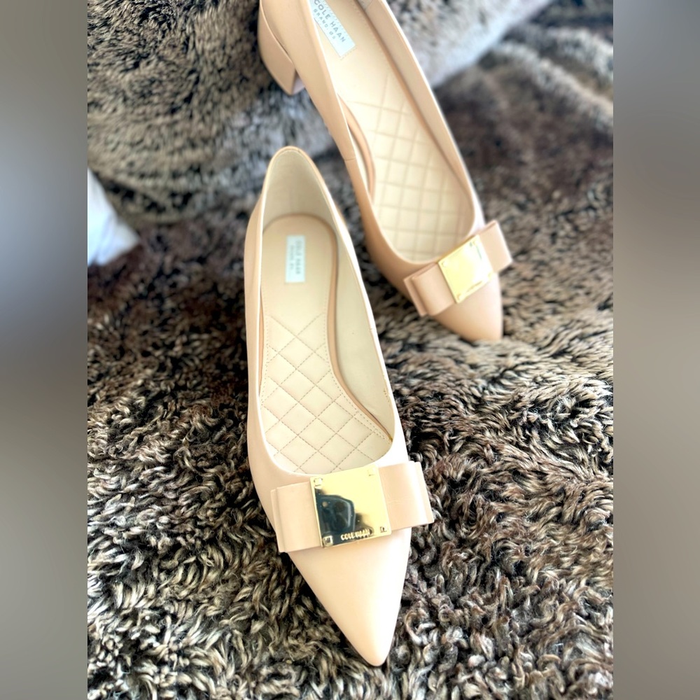 ColeHaan Grands block heeled Pumps